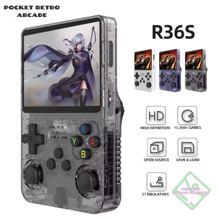 🕹️ Retro Consola R36S con + 15000 Juegos
